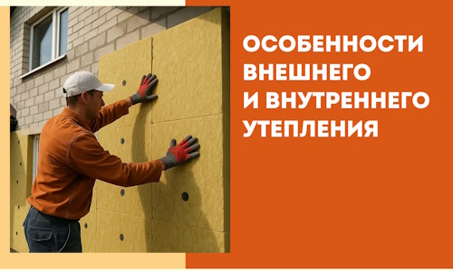 Какие особенности внешнего и внутреннего утепления в Ухте