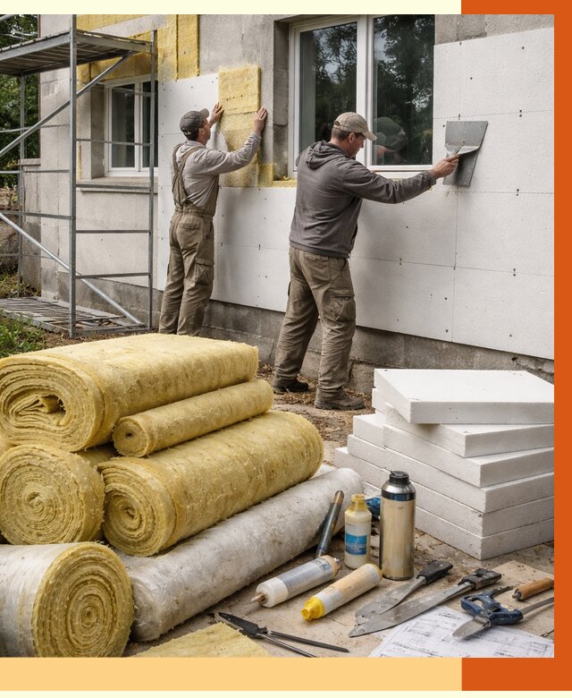 Утепление домов в Ухте под ключ от 4253 руб/м2 | Профессионально — ТепломастерХта