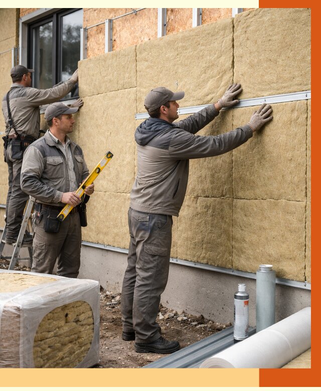 Утепление дома из SIP панелей в Ухте от 6278 руб./м² под ключ | ТепломастерХта