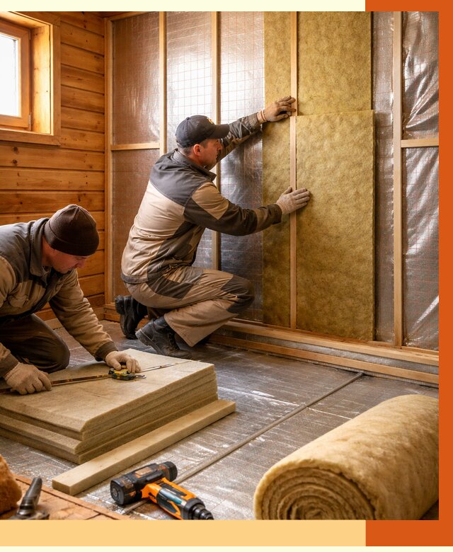 Утепление бани изнутри в Ухте под ключ от 4253 руб./м² | ТепломастерХта