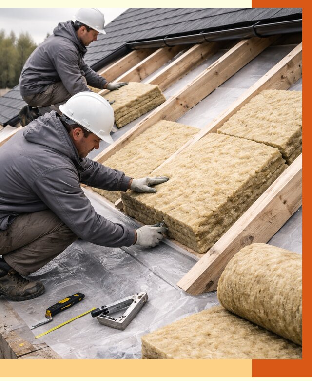 Утепление крыши в Ухте от 1873 руб./м2 — комплексное утепление кровли | ТепломастерХта