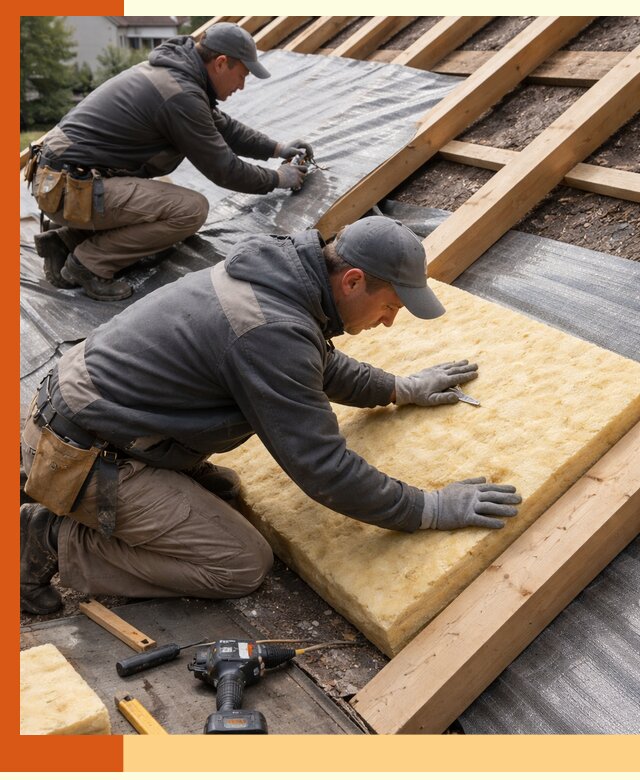 Профессиональное утепление крыши в Ухте качественно и надежно