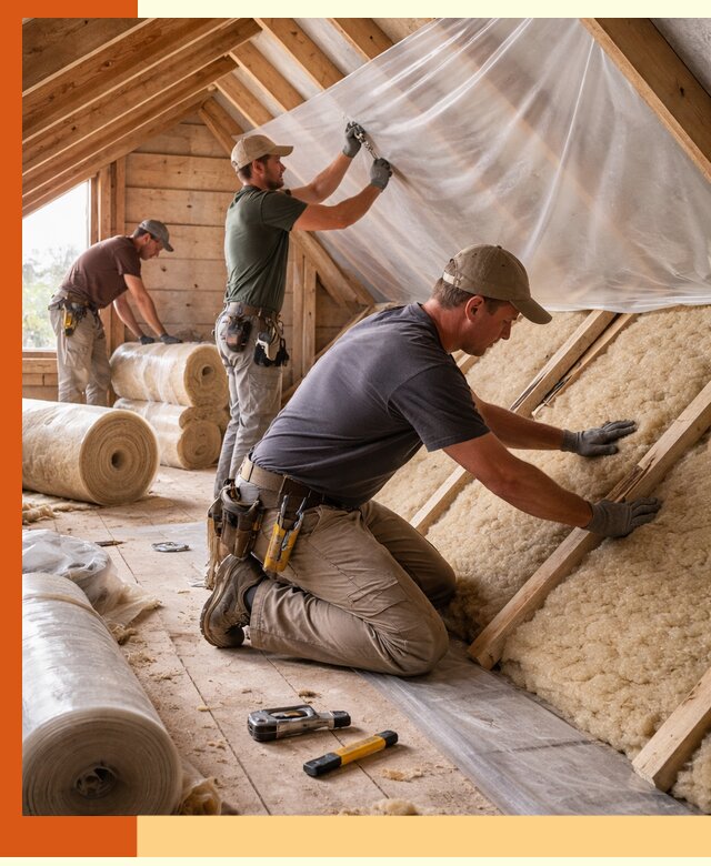 Утепление крыши изнутри в Ухте: профессионально и надежно