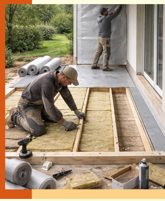 Утепление террасы в Ухте — тепло и защита круглогодично