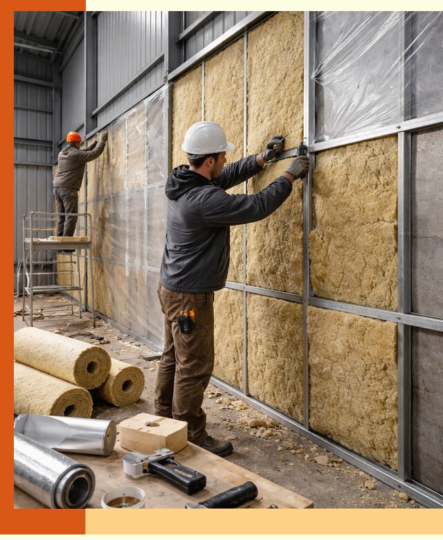 Утепление ангара в Ухте — профессиональная теплоизоляция помещений