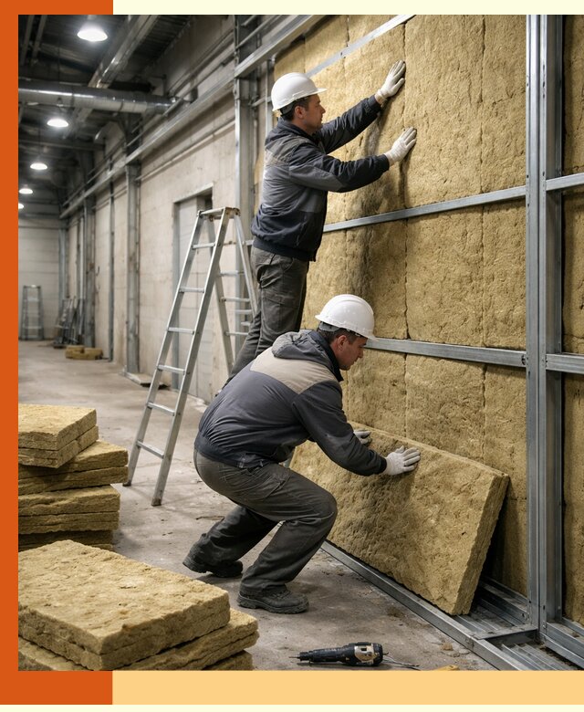 Утепление цеха под ключ в Ухте с гарантией качества