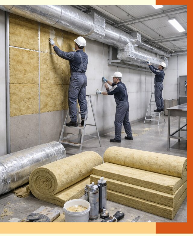 Утепление пищевого цеха в Ухте от 12656 руб./м² — комплексно под ключ | ТепломастерХта