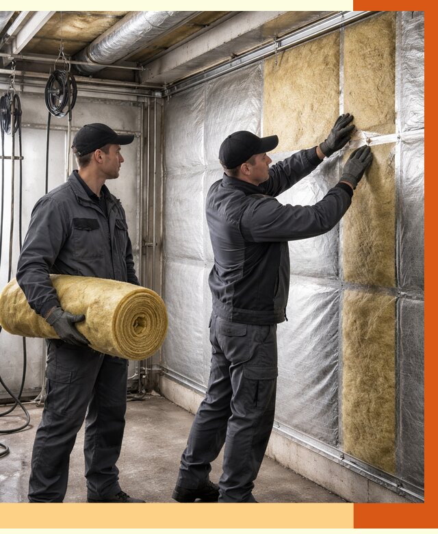 Утепление автомойки в Ухте от 8606 руб./м2 — комплексное утепление под ключ | ТепломастерХта