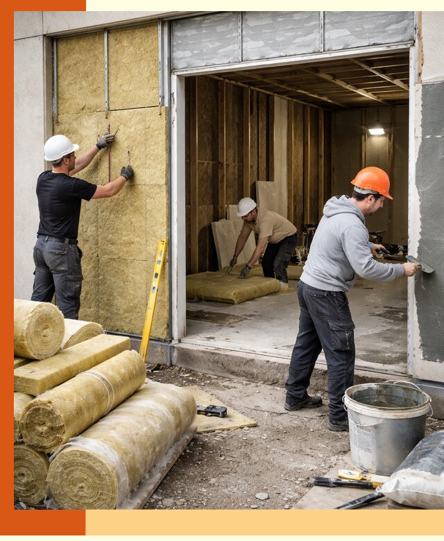 Утепление торгового павильона в Ухте — качественно и энергоэффективно