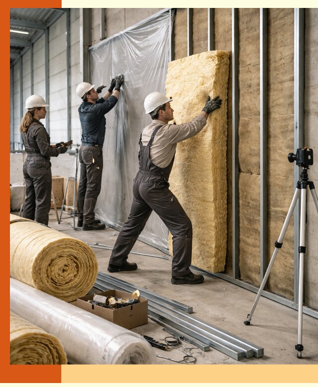 Утепление складского терминала в Ухте профессионально и надёжно