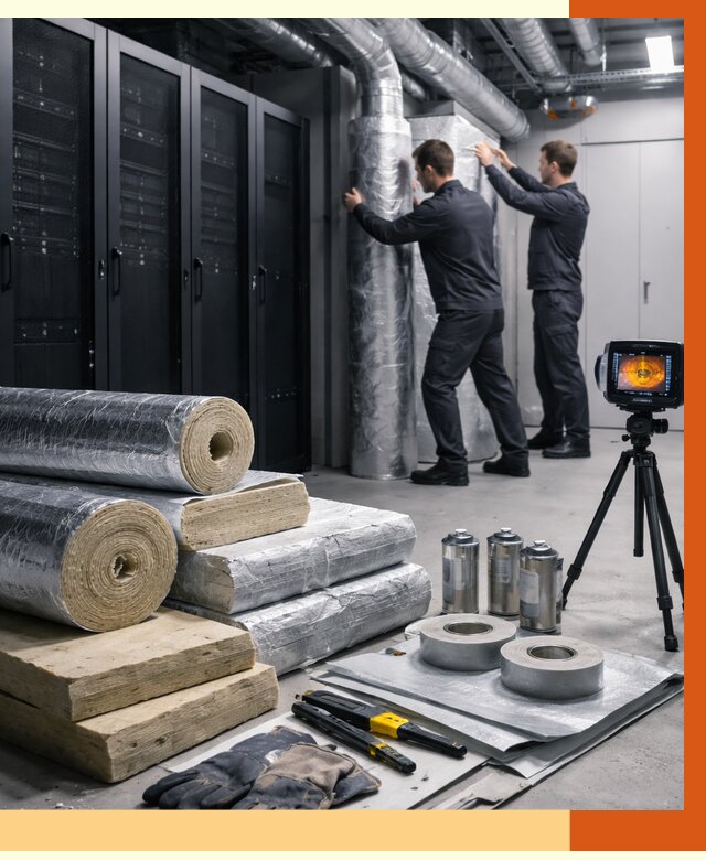 Утепление серверной в Ухте от 8606 руб./м² — комплексно под ключ | ТепломастерХта