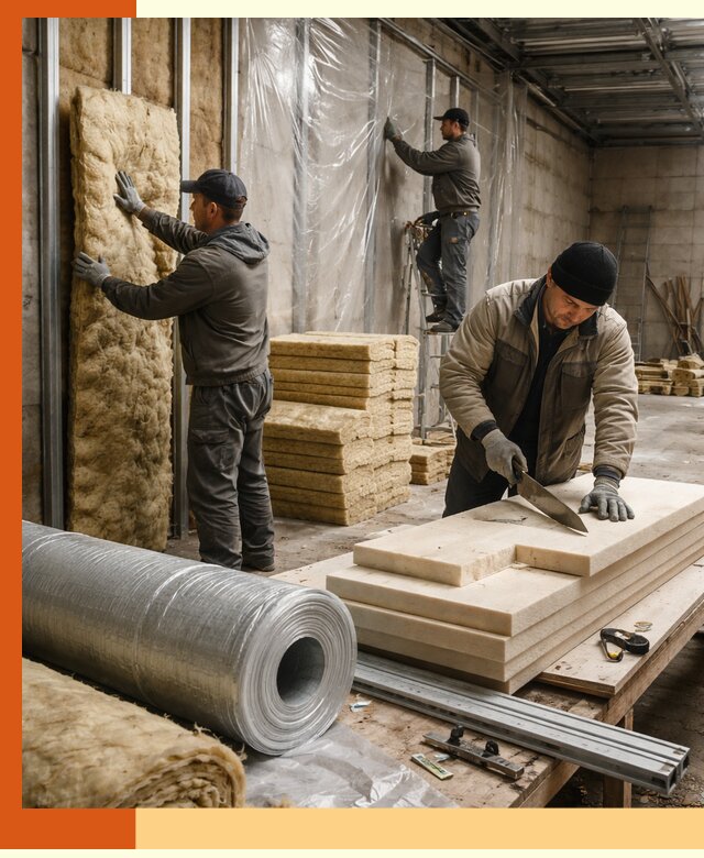 Утепление торгового склада в Ухте с энергоэффективными решениями