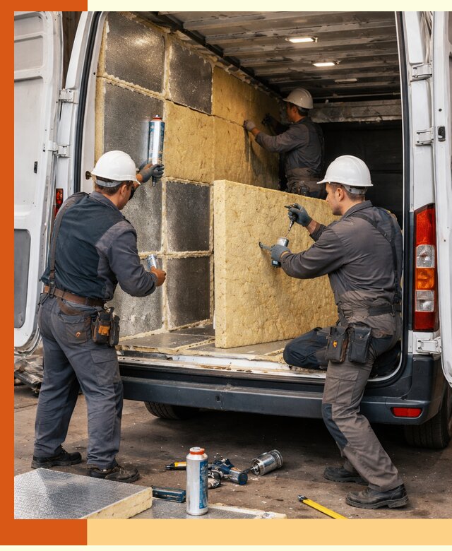 Утепление фургона-рефрижератора в Ухте для сохранения температуры