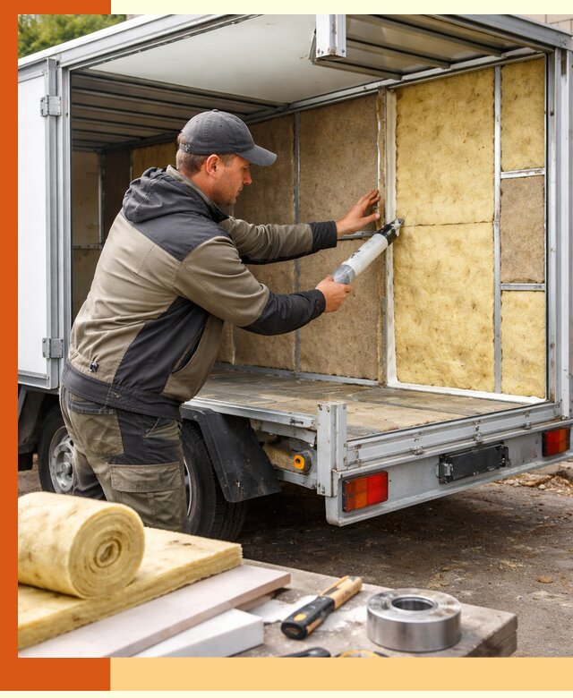 Профессиональное утепление прицепа в Ухте для любых условий