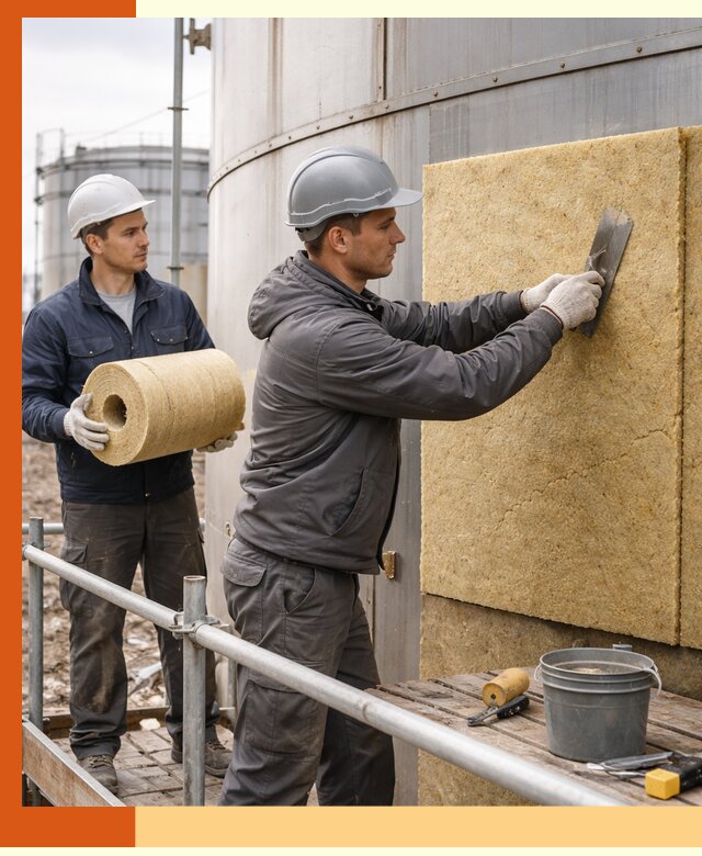 Профессиональное утепление резервуара и теплоизоляция в Ухте