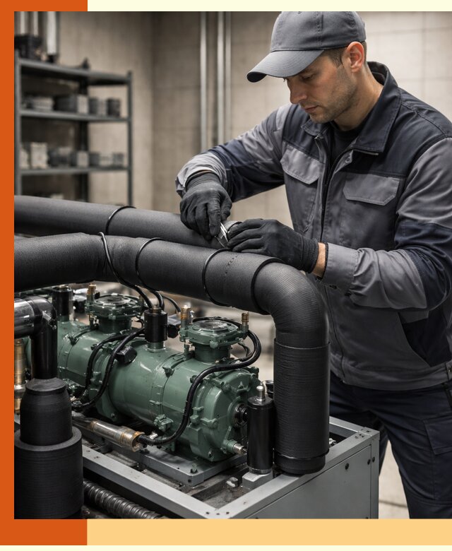 Утепление холодильного агрегата и теплоизоляция в Ухте