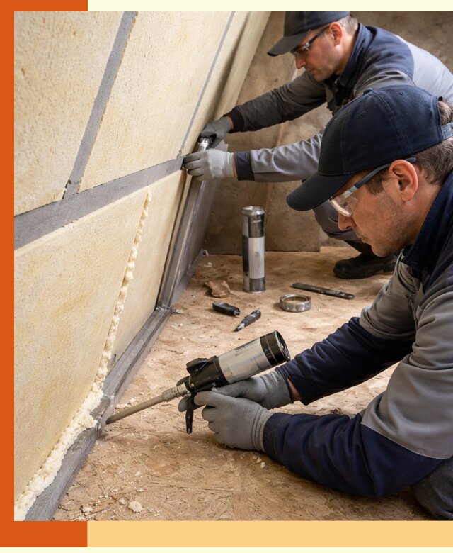 Герметизация стыков ППУ в Ухте — надежное уплотнение швов