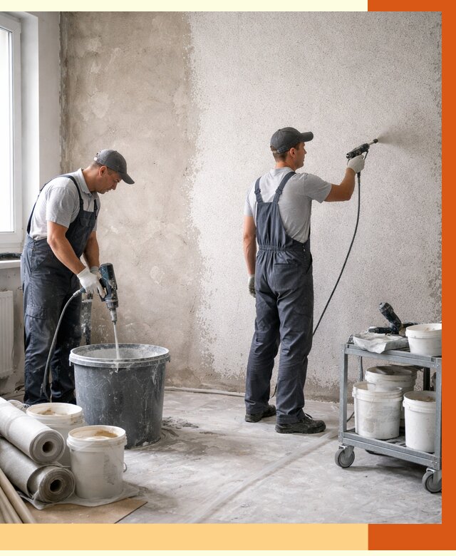 Утепление стен жидкой теплоизоляцией в Ухте от 4253 руб/м² | ТепломастерХта