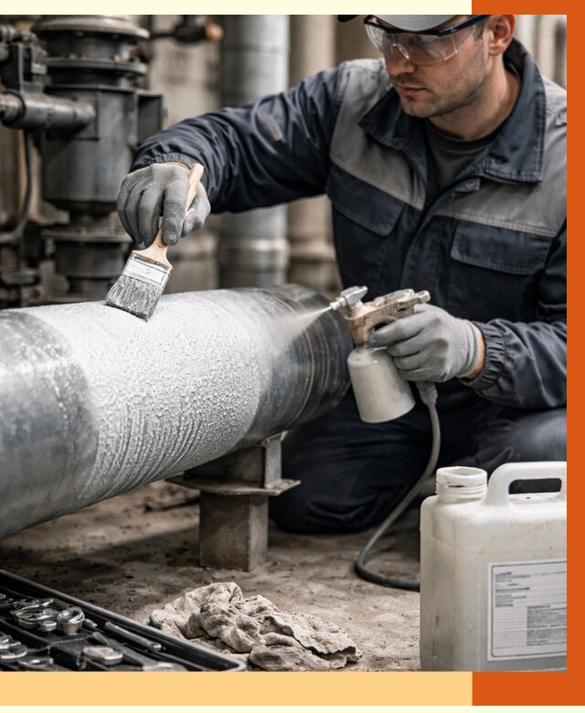 Утепление оборудования жидкой теплоизоляцией в Ухте от 4556 руб. | ТепломастерХта