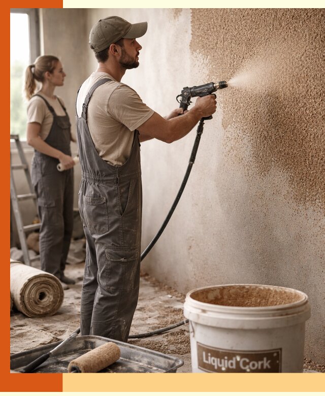 Утепление стен жидкой пробкой в Ухте эффективное и долговечное