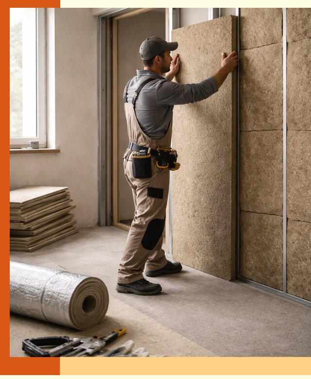 Шумоизоляция дома в Ухте — комплексная защита от шума