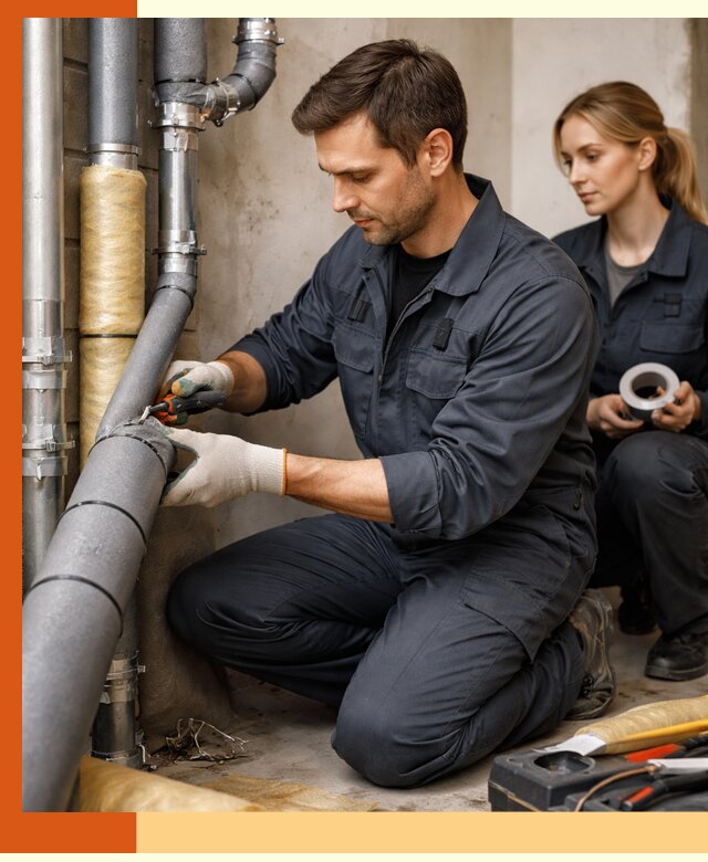 Шумоизоляция труб в Ухте: профессиональная звукоизоляция под ключ