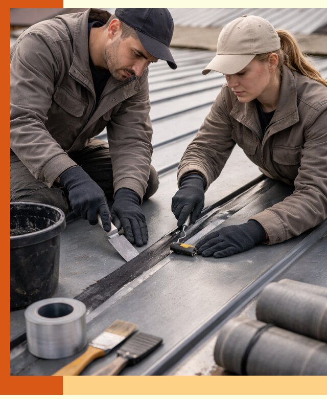 Гидроизоляция фальцевой кровли в Ухте качественно и надежно