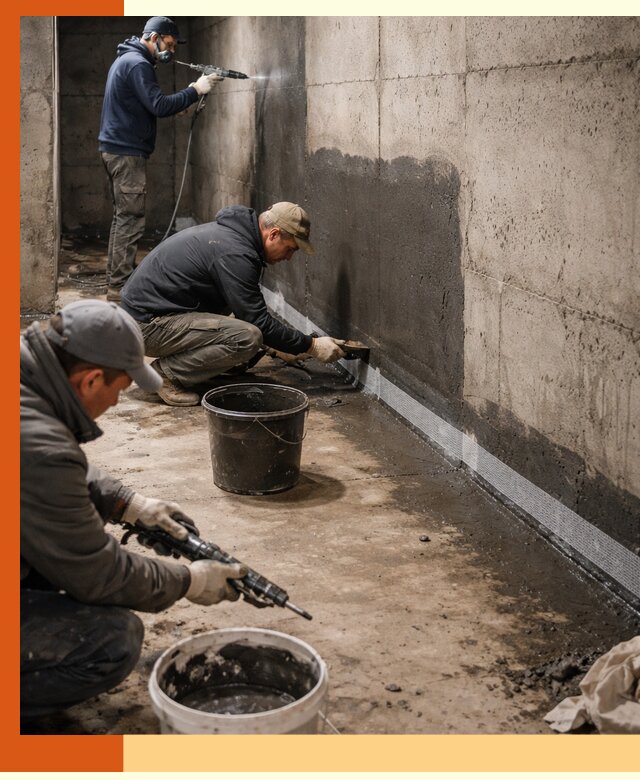 Гидроизоляция подвала в Ухте — комплексная защита от влаги