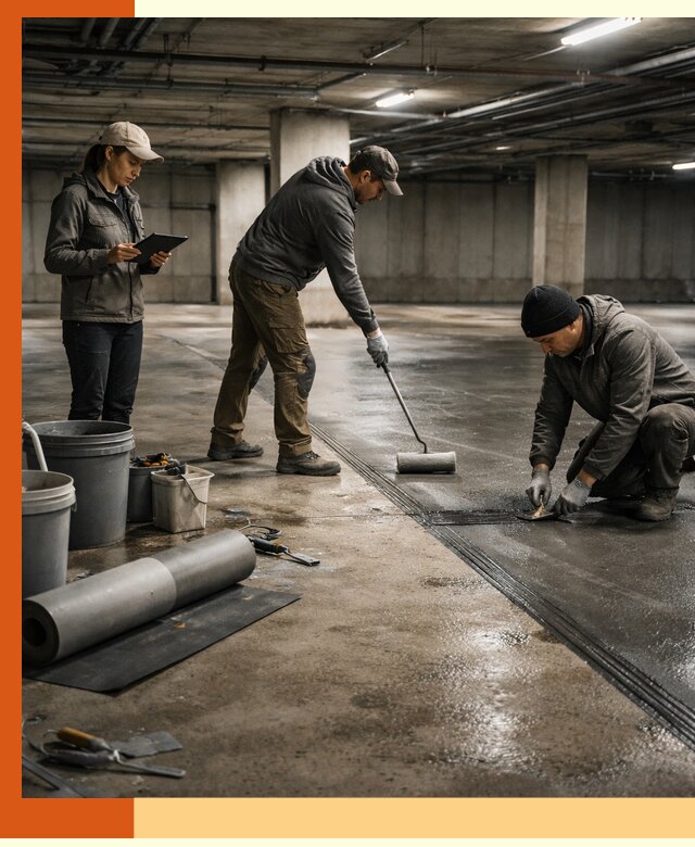 Гидроизоляция паркинга в Ухте: качественная защита зданий