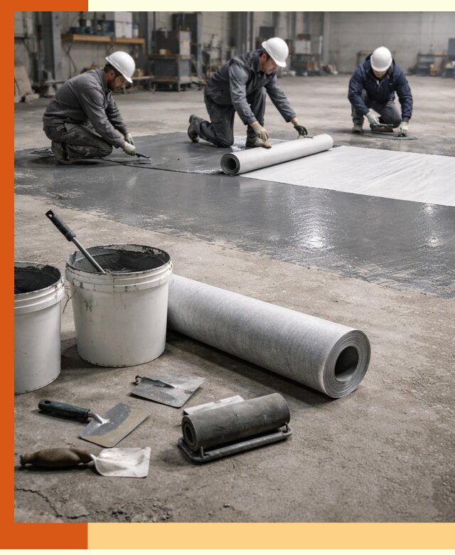 Гидроизоляция промышленного пола в Ухте — защита и долговечность