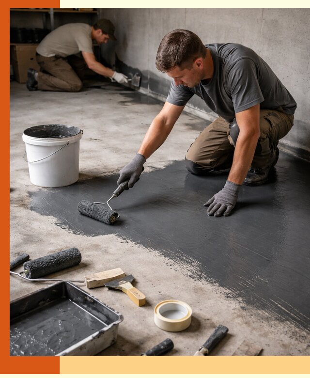 Гидроизоляция гаражного пола в Ухте — надежная защита от влаги