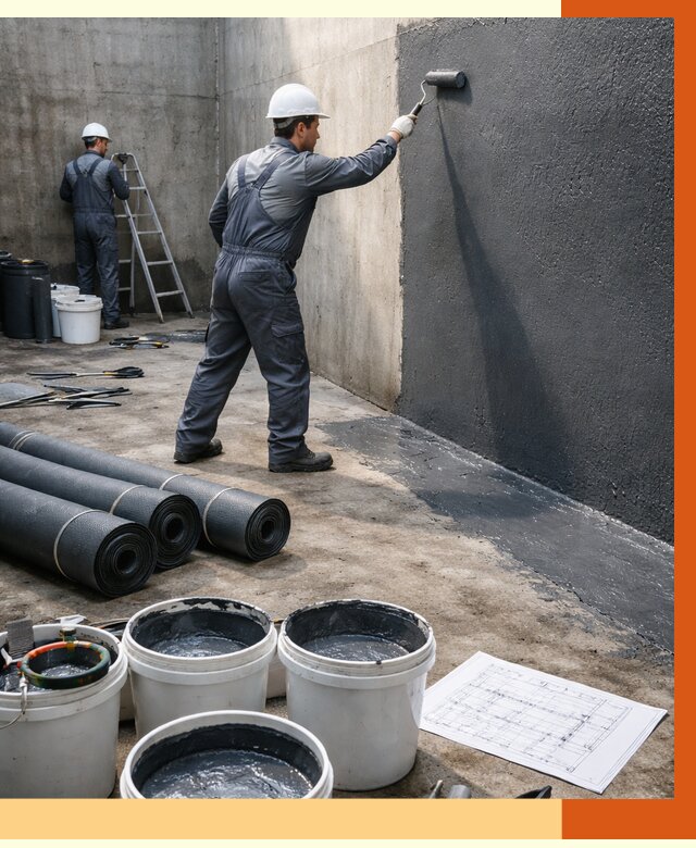 Гидроизоляция резервуара в Ухте от 121500 руб. под ключ | ТепломастерХта