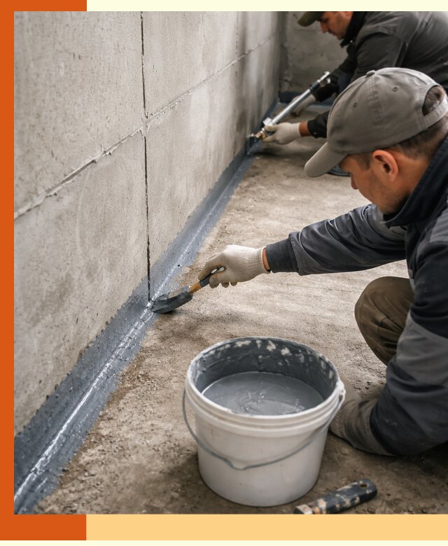 Гидроизоляция швов зданий и конструкций в Ухте