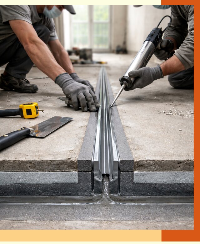 Гидроизоляция деформационного шва в Ухте от 7594 руб. под ключ | ТепломастерХта