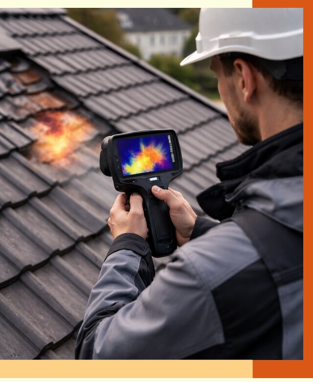Тепловизионное обследование кровли в Ухте от 4556 руб. — ТепломастерХта под ключ