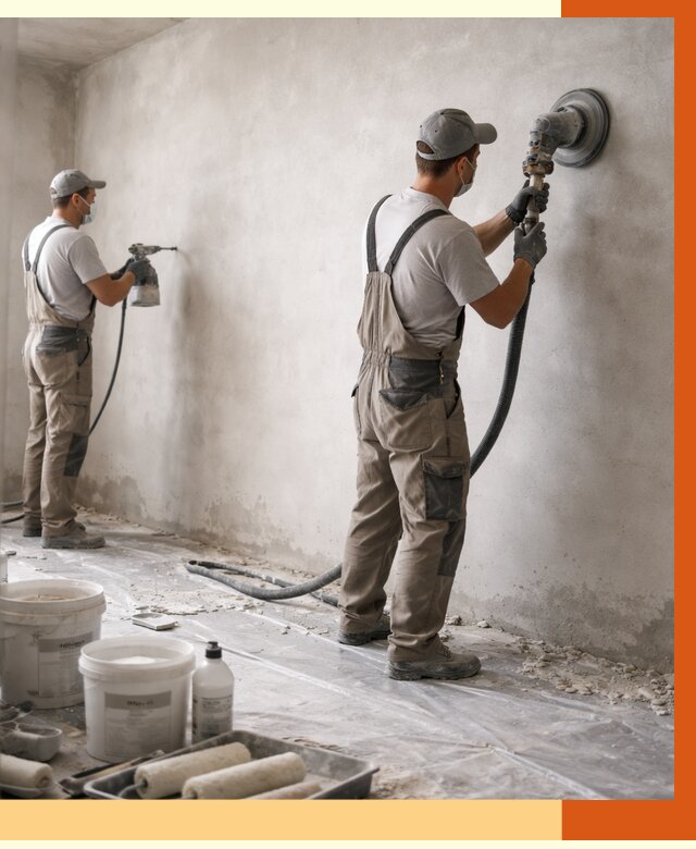 Подготовка поверхности под напыление в Ухте от 1215 руб. — ТепломастерХта