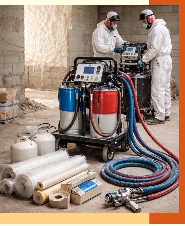 Аренда установки для напыления ППУ в Ухте от 35438 руб. | ТепломастерХта