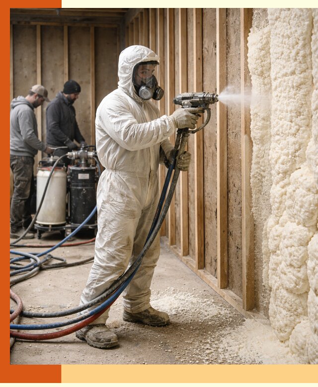 Обучение напылению ППУ: курсы для специалистов в Ухте