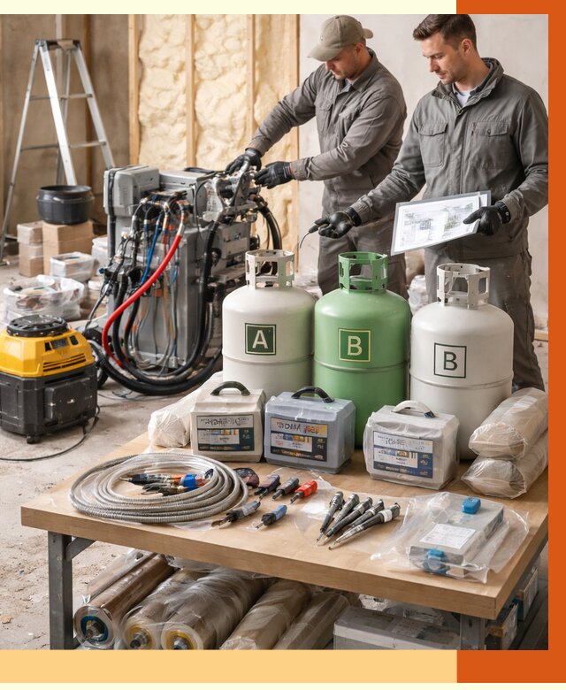 Продажа компонентов ППУ с консультацией в Ухте от 4253 руб. | ТепломастерХта