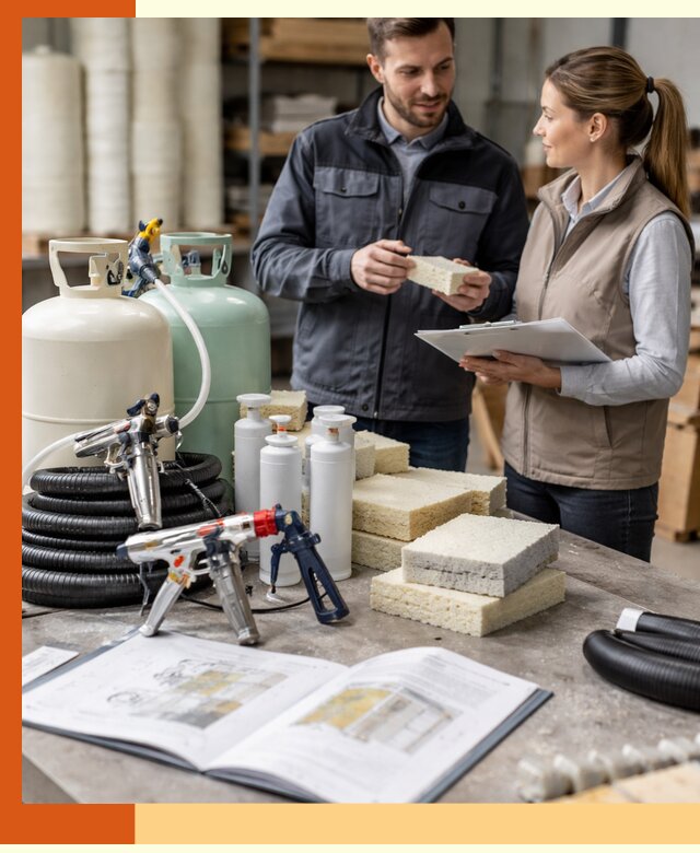 Продажа компонентов ППУ с профессиональной консультацией в Ухте